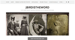 Desktop Screenshot of jbirdistheword.com